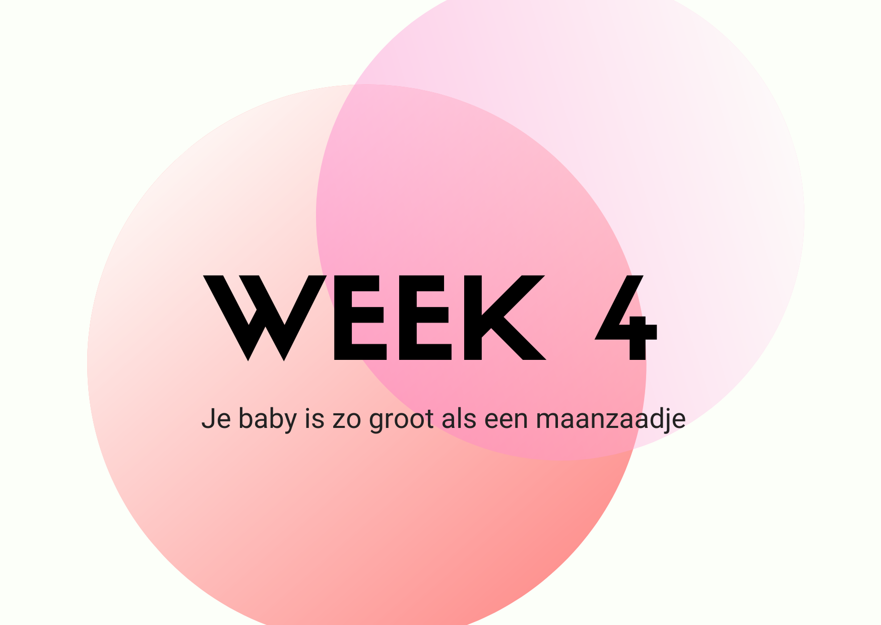 Zwangerschap-week4